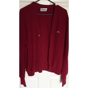 Vintage Lacoste cardigan
